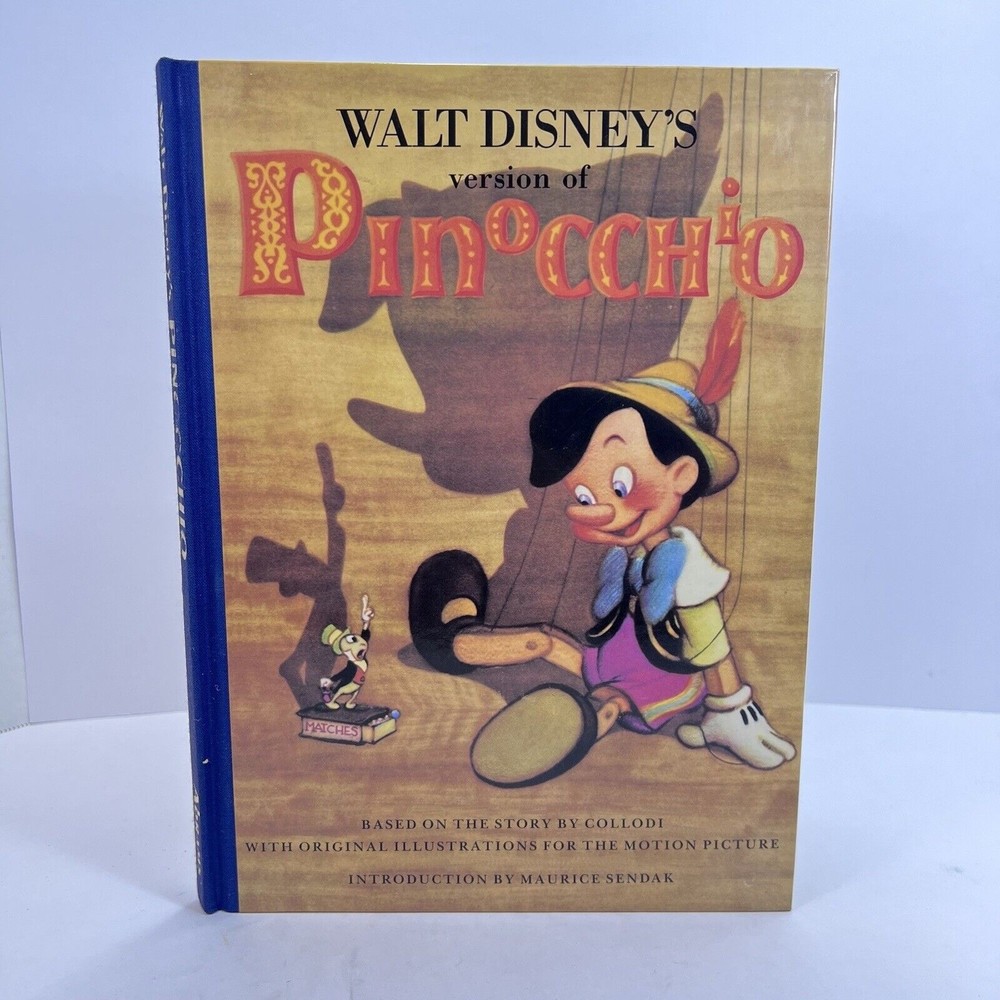 Walt Disney's Version of Pinocchio By Darlene Geis 1988 (Abrams)